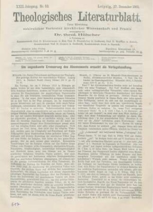 617-619 [Rezension] Köberle, Justus, Die geistige Kultur der semitischen Völker