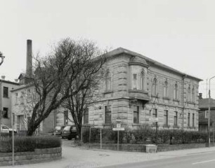 Neukirch, Fabrikantenvilla : Neukirch (Kreis Bautzen), Fabrikgebäude, Hauptstraße 33, Fabrikantenvilla, um 1880, Straßenansicht