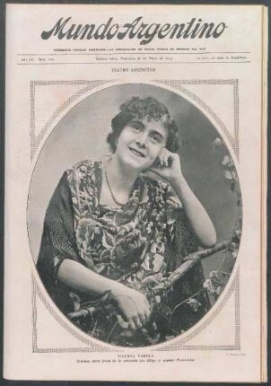 Teatro argentino [Fotografía] : Vicenta Varela