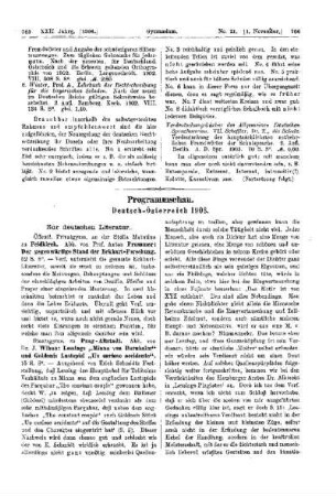 Programmschau : Deutsch-Österreich 1903