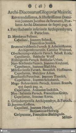 Archi-Diaconatus Glogoviae Maioris
