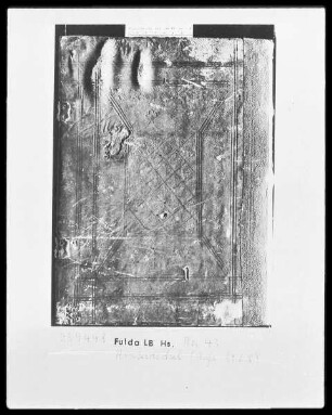Rupertus Tuitiensis, De divinis officiis — Rückdeckel