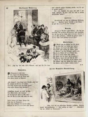 "Verkannte Rührung" "In der Gemälde-Ausstellung"