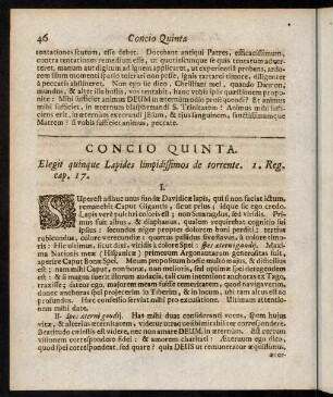 46-56, Concio Quinta