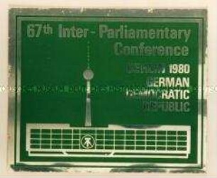 Interparlamentarische Konferenz der Interparlamentarischen Union (IPU), 67., Berlin
