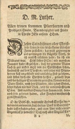 Vorrede Lutheri
