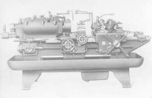 Revolverdrehbank (F.A. Scheu) : Technikgeschichte | Maschinenbau | Werkzeuge und Werkzeugmaschinen | Hobelmaschinen, Drehbänke; Revolver Drehbänke; Automaten, Schleifmaschinen