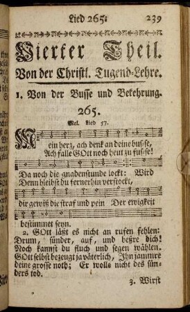 Vierter Theil. Von der Christl. Tugend-Lehre.