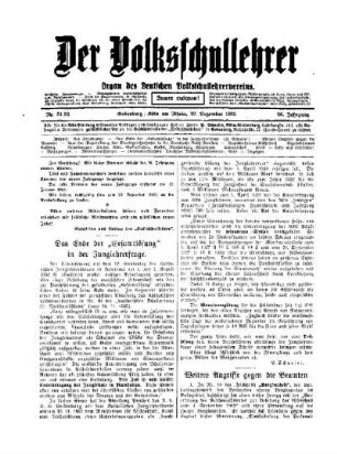 Das Ende der "Gesamtlösung" in der Junglehrerfrage