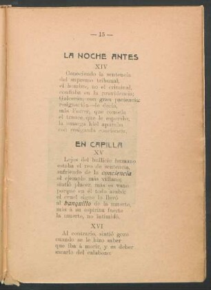 En capilla