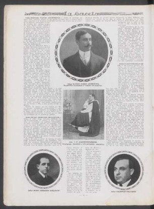 [Fotografía de] Rev. P. F. Alberto Cabrera : Prestigioso sacerdote y educacionista argentino.