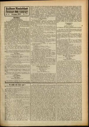 Zweite Ausgabe vom Samstag, den 22. Juni 1918.