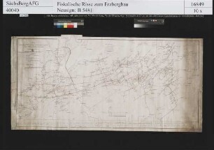 Königliche Stölln und nahe gelegene gewerkschaftliche Stölln im Freiberger Bergamtsrevier