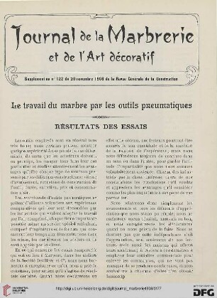 5: Le travail du marbre par les outils pneumatiques, [2]