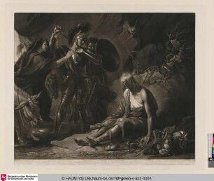 The Cave of Despair. From Spenser.