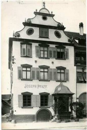 Das Pfaff'sche Haus
