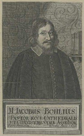 Bildnis des Iacobus Bohlius