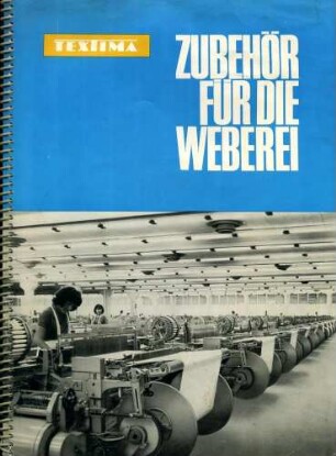 Buch "TEXTIMA Zubehör für die Weberei"