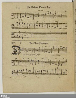 IIX. Am Char-Freytage: Das Blut JEsu Christ