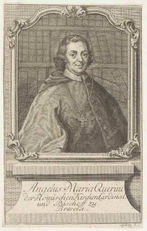 Bildnis des Angelus Maria Querini