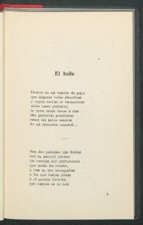 El baile