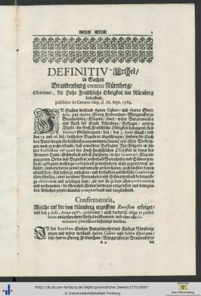 Definitiv-Urthel