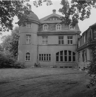 Herrenhaus Bagenz : Herrenhaus Bagenz. Ansicht Schmalseite mit Seitenflügel