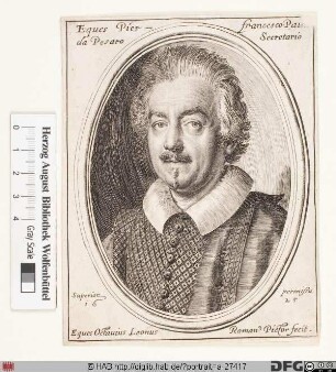 Bildnis Pierfrancesco Paoli da Pesaro