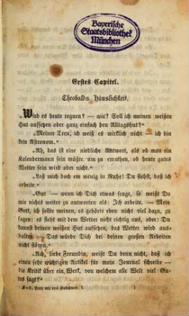 Eine Frau mit drei Gesichtern : Humoristischer Roman von Paul de Kock. Deutsch von A. Kretzschmar, 1