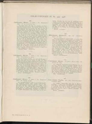 Erläuterungen zu Nr. 493 - 498: