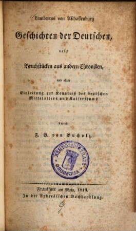 Geschichten der Deutschen