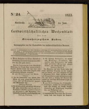 No 24. 14. Juni. 1833