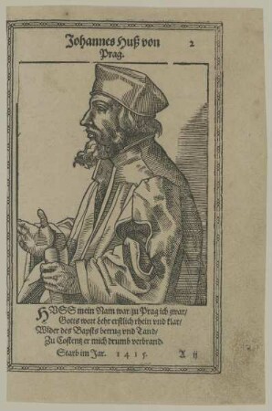 Bildnis des Johann Huss