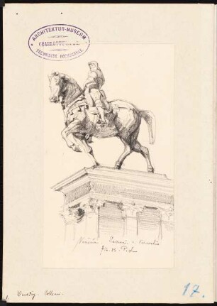 Colleoni-Denkmal, Venedig: Perspektivische Ansicht