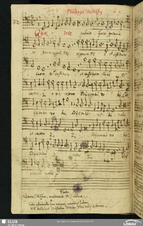 32 Philipp Dulichius: Quaerite primum