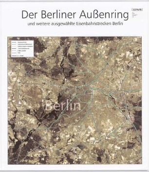 Nahverkehrstangente, Berlin-Grünau Schinkelwettbewerb 2003: Lageplan (Satellitenfoto)