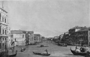 Der Canale Grande in Venedig