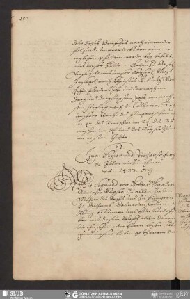 64. Imp. Sigismundi Vergünstigung 12. Juden ein zu nehmen ao. 1433.