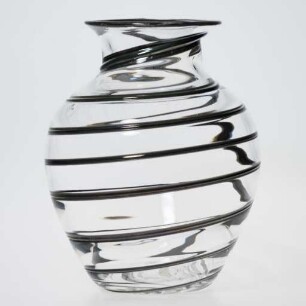 Vase mit Spiralfaden