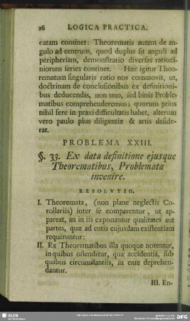 Problema XXIII.