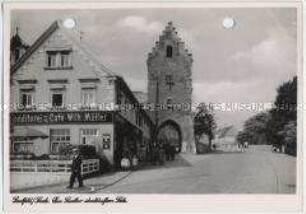 Saalfeld an der Saale, Saaltor (stadtäußere Seite)