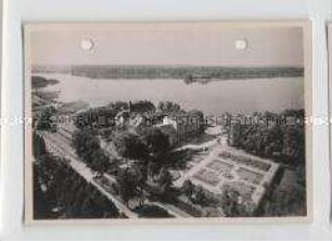 Neustettin, Kuranlagen und Schloß am Streitzigsee