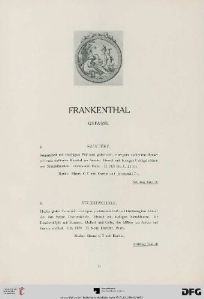 Frankenthal (Nr. 8-11)