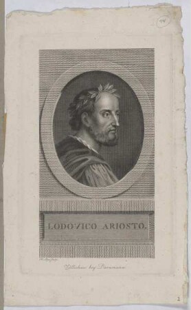 Bildnis des Ludovico Ariosto