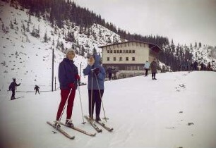 Hohe Tatra (Polen) (?). Skifahrer