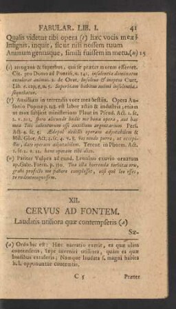 XII. Cervus Ad Fontem.