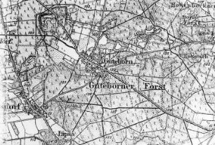 Guteborn. Reichskarte, 1:100.000, Einheitsblatt Nr. 89, 1922