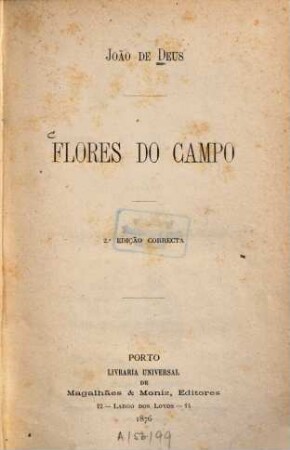 Flores do campo