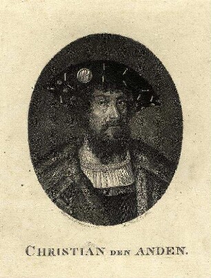 Bildnis von Christian II (1481-1559), König von Dänemark