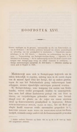 Hoofdstuk XXVI. Nieuwe woelingen op de grenzen, voornamelijk op die van Kota-toedjoh en van de III Kota's ...